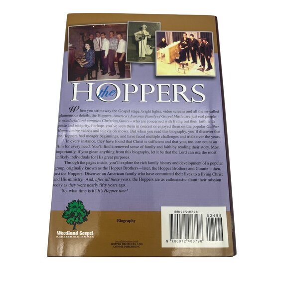 2006 After All These Years The Hoppers Authorized Biography Hardback Book Signed - Picture 2 of 8